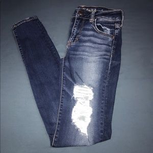 American Eagle Outfitters Ripped Skinny Jeans